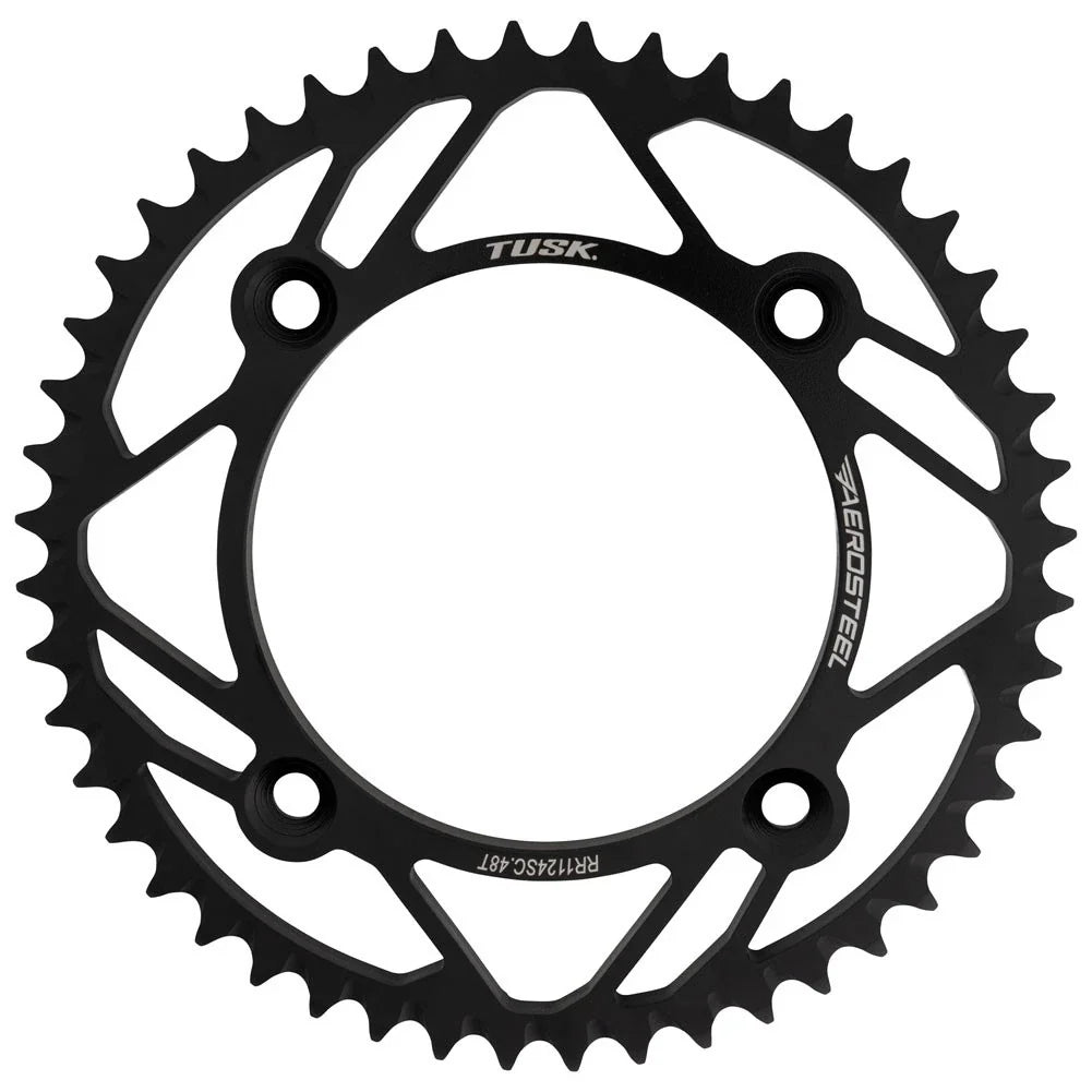 Tusk AeroSteel Rear Sprocket 48 Tooth For KTM 105 XC 2008-2010