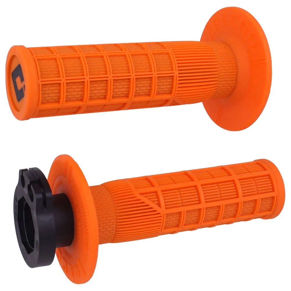 Odi H36RCOd23e-55dff5 Recoil Full-Waffle SX-MX V2 Lock-On Grips Orange For