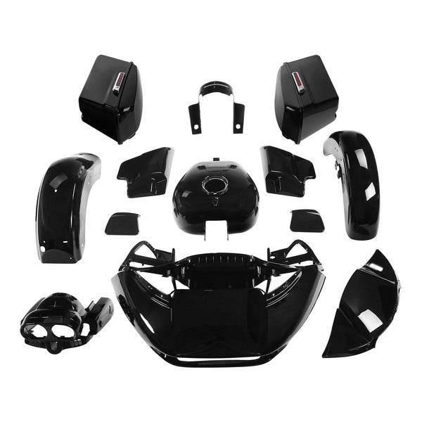 Fairings Bodywork Kit Fit For Harley Road Glide 2018 2019 2015-2024 Vivid Black