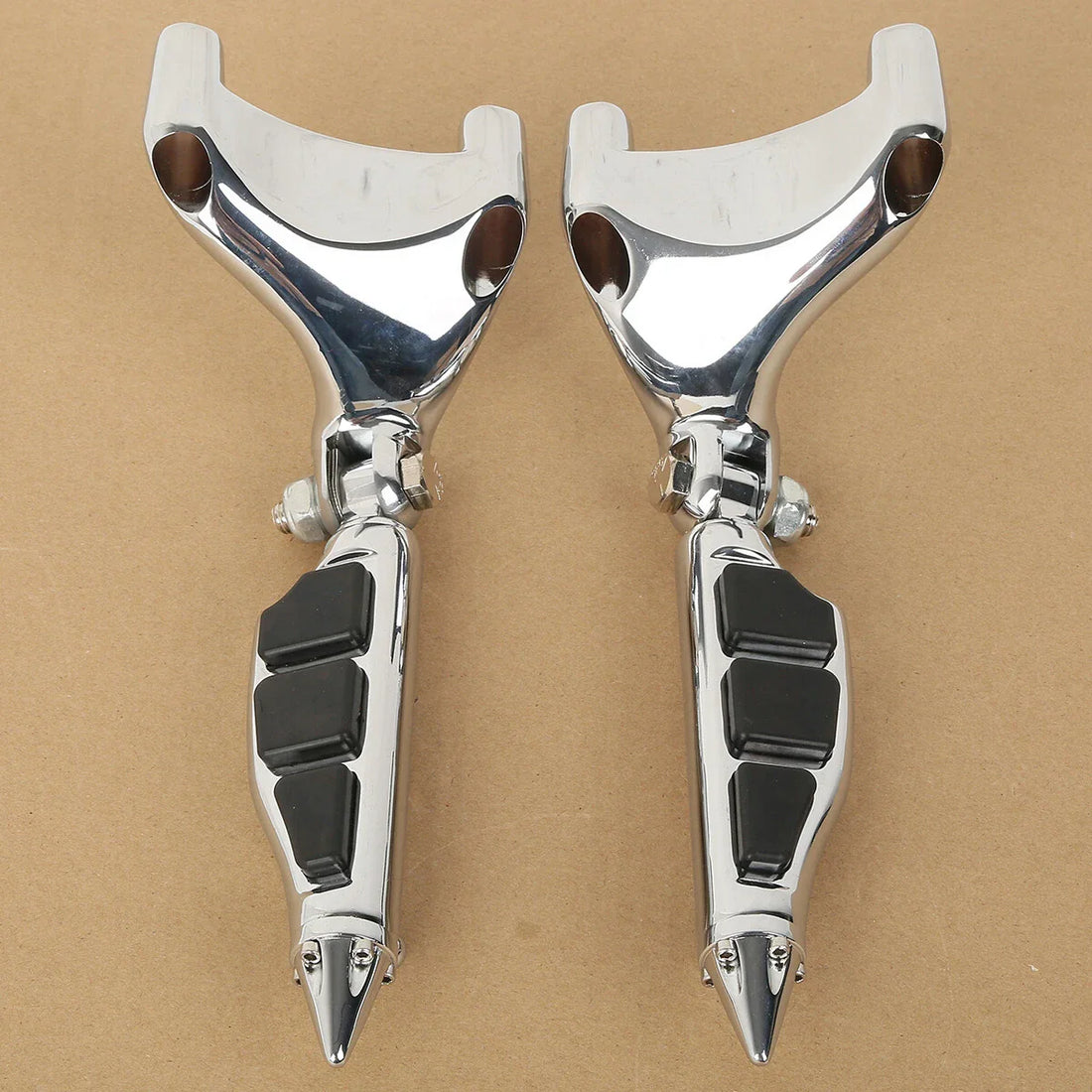 Rear Passenger Footpegs Footrests Fit For Harley Sportster XL 2004-2013