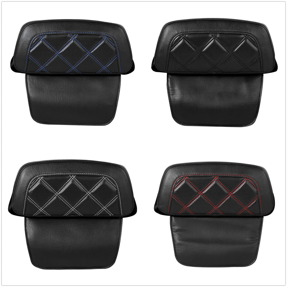 Razor Chopped Tour Trunk Backrest Pad Fit For Harley Street Road Glide 2014-2025
