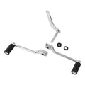 Chrome Heel Toe Shift Lever Pedal Shifter Rod Lever Fit For Harley Softail 07-17