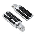 Chrome Passenger Footpegs Pegs Fit For Harley Deluxe Heritage Classic 2018-2025
