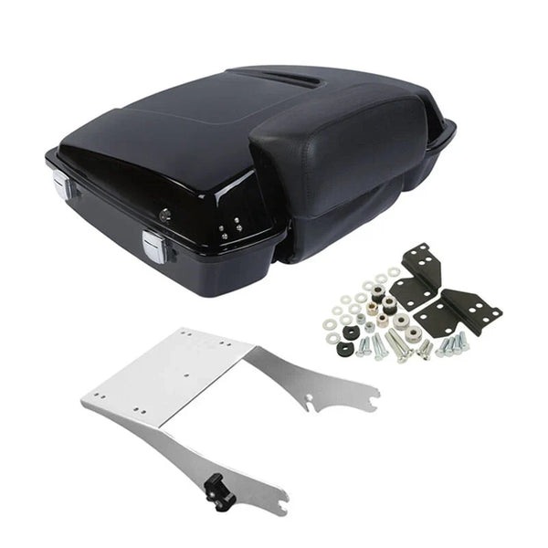 Razor Trunk Backrest Mount Rack Docking Fit For Harley Touring 1997-2008
