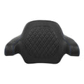 King Passenger Backrest Pad Fit For Harley Touring Tri Street Glide 14-25