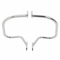 Chrome Saddlebag Guard Rail Crash Bar For Harley Softail Heritage Springer Flsts