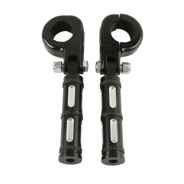1.25" Highway Foot Pegs Pedals Fit For Harley Touring Road King Street Glide New