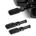 Black Rear Footpegs Pegs/ Mount Bracket Fit For Harley Softail Fat Boy 2018-2025