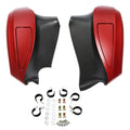 Lower Vented Fairings Fit For Indian Chieftain Roadmaster Elite 14-24 Ruby Smoke