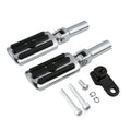 Chrome Rear Passenger Foot Pegs Footrests Fit For Harley Softail Slim 2012-2017