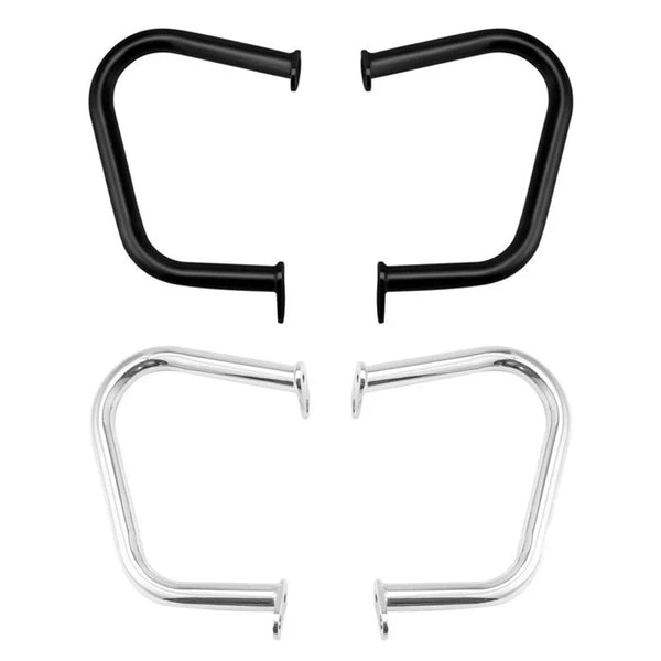 Chrome/Black Engine Guard Crash Bar Fit For Triumph Bonneville T100 T200 2016-20