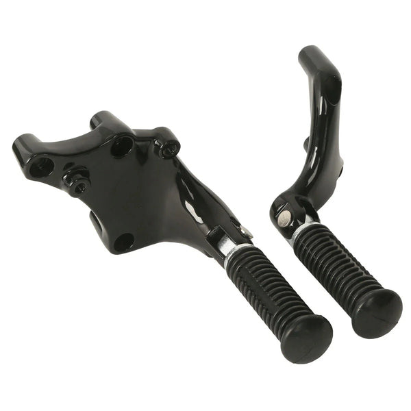 Passenger Foot Pegs Pedal Mount Kit Fit For Harley Sportster XL 883 1200 14-22
