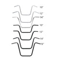 10'' 12'' 14'' 16'' Rise 1" Ape Hanger Handlebar Fit For Harley Sportster XL883