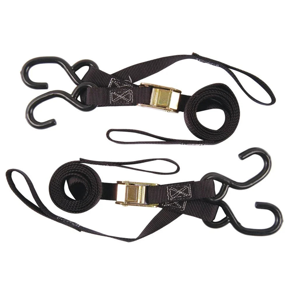 Rider Cargo Soft Loop/Buckle Tie Downs Black