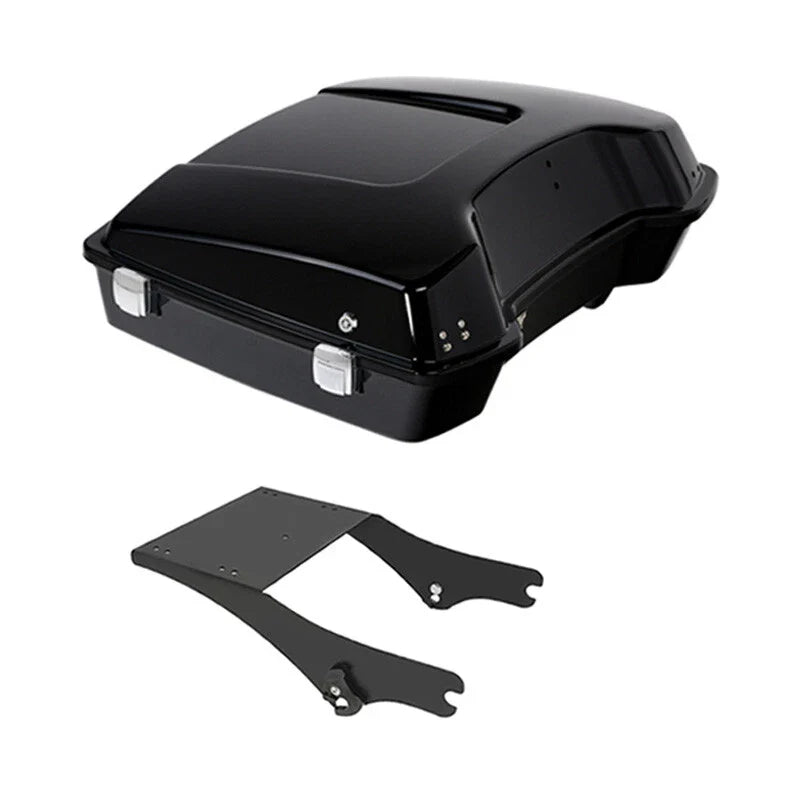 Razor Trunk & Mounting Rack Fit For Harley Touring Road King 1997-2008