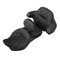Driver Passenger Seat Backrest Pads Fit For Harley Touring Road Glide 2014-2023