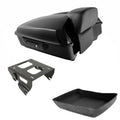 Chopped Trunk Backrest Solo Mount Fit For Harley Touring Street Glide 2014-2026