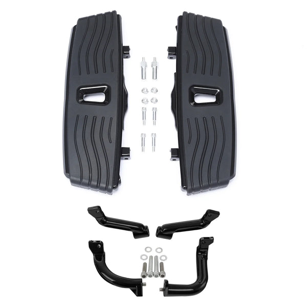 Driver Floorboards Footboards Bracket Fit For Harley Street Road Glide 2014-2024