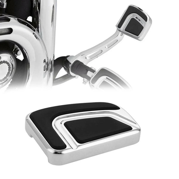 Chrome Large Brake Pedal Fit For Harley Touring Road King Street Glide 1980-Up
