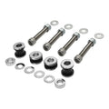 Sissy Bar Docking Hardware Kit Fit For Harley Softail Deluxe 05-17 Fat Boy 03-17