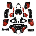 Fairings Fit For Harley Cvo Street Glide 14-24 Sunset Orange /Sunset Black Fade