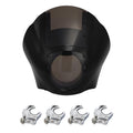Quarter Fairing Smoked Windshield 39mm Clamps Fit For Harley Sportster XL Dyna