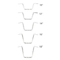 Chrome 10"/12"/14"/16"/18" Ape Hanger 1" Handlebar Fit For Harley Softail Flst