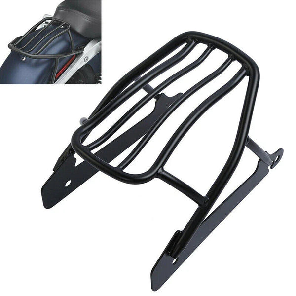 Rigid Solo Luggage Rack Fit For Harley Dyna Street Bob Super Glide 06-17 16 15