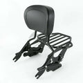 Sissy Bar Backrest Pad Luggage Rack Dock Hardware Fit For Harley Touring 09-2013