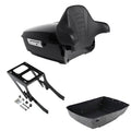 King Trunk Backrest Mount Rack Fit For Harley Heritage Classic Flhcs 2018-2026