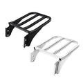 Chrome/Black Sissy Bar Luggage Rack Fit For Harley Softail Flst Sportster Dyna