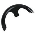 Painted Black 21'' 23'' 26'' 30'' Wheel Front Fender Fit For Harley Street Glide