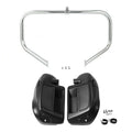 Matte Lower Vented Fairings Engine Guard Crash Bar Fit For Harley Touring 14-24