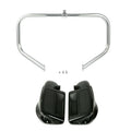 Lower Vented Fairing Speaker Pod Crash Bar Fit For Harley Touring Glide 14-23