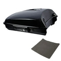Black Razor Trunk Fits For Harley Touring Cvo Street Road Glide 2009-13