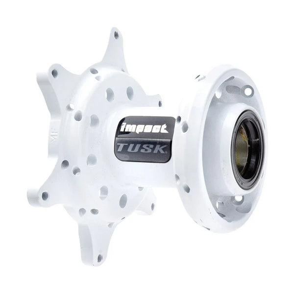 Tusk Impact Motorcycle Hub - Front White For Husqvarna FC 350 2015-2025
