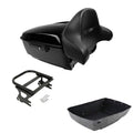 King Trunk Backrest Pad Mounting Rack Fit For Harley Electra Glide 1997-08