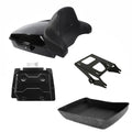 Chopped Trunk Backrest Mount Plate Fit For Harley Touring Road Glide Flhx 14-26