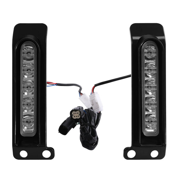 Hard Saddlebags LED Inserts Support Light Fit For Harley Street Glide 2014-2024