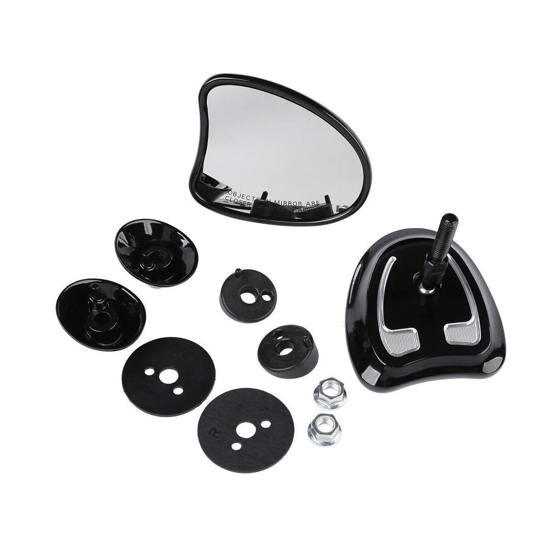 Tapered Fairing Mount Rear-View Mirrors Fits For Harley Electra Glide 2014-2024