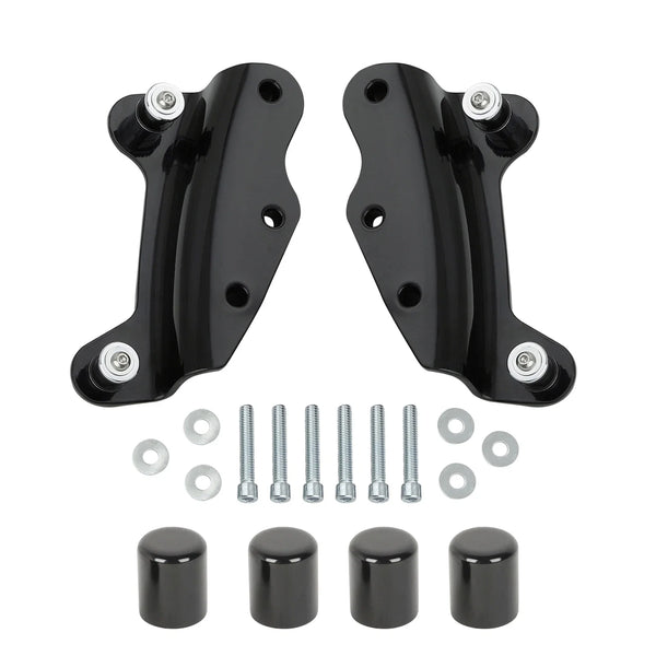 4 Point Docking Hardware & Covers Kit Fit For Harley Electra Glide 2009-2013