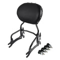 Black 12" Backrest Sissy Bar Spools Fit For Indian Chief Dark Horse 2016-2018 17
