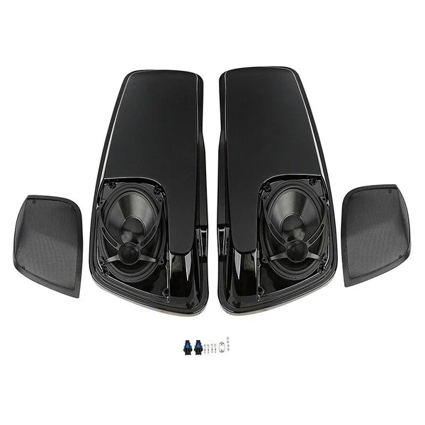 Saddlebag Lids W/ 5"X7" Speakers Fit For Harley Touring Street Road Glide 14-24
