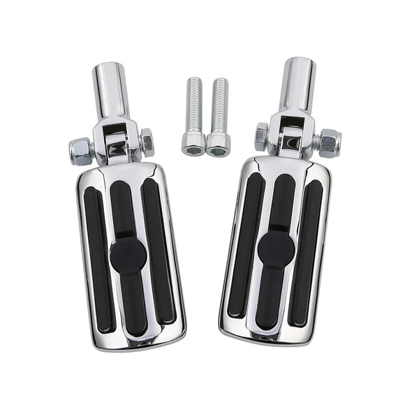 Passenger Footpeg Rest Clevis Mounting Fit For Harley Softail Deluxe Flstn 00-06