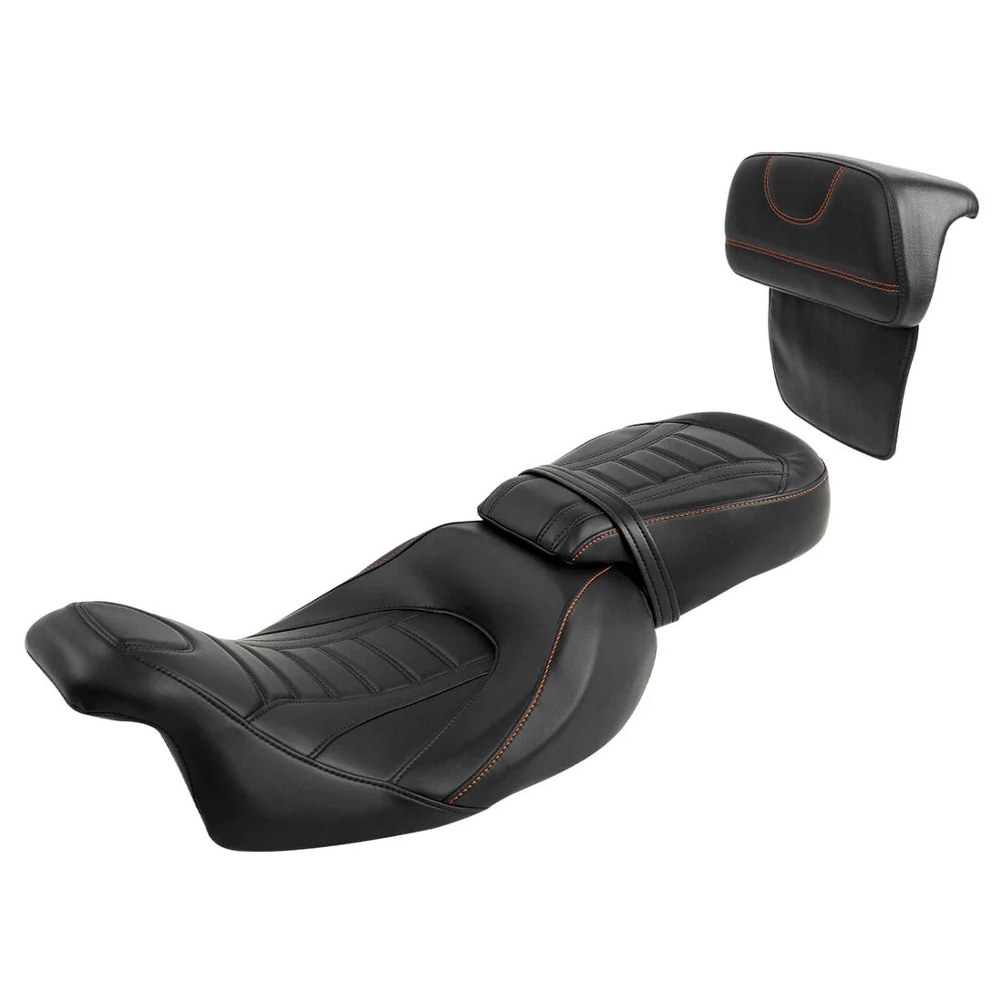 Driver Passenger Seats Backrest Fit For Harley Cvo Street Road Glide 14-23