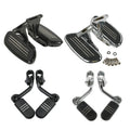 Passenger Footboard 1-1/4'' Foot Pegs Fit For Harley Touring Street Glide 93-22