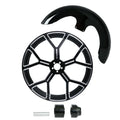 23" Front Wheel Rim Single Disc Hub Fender Fit For Harley Street Glide ABS 97-21