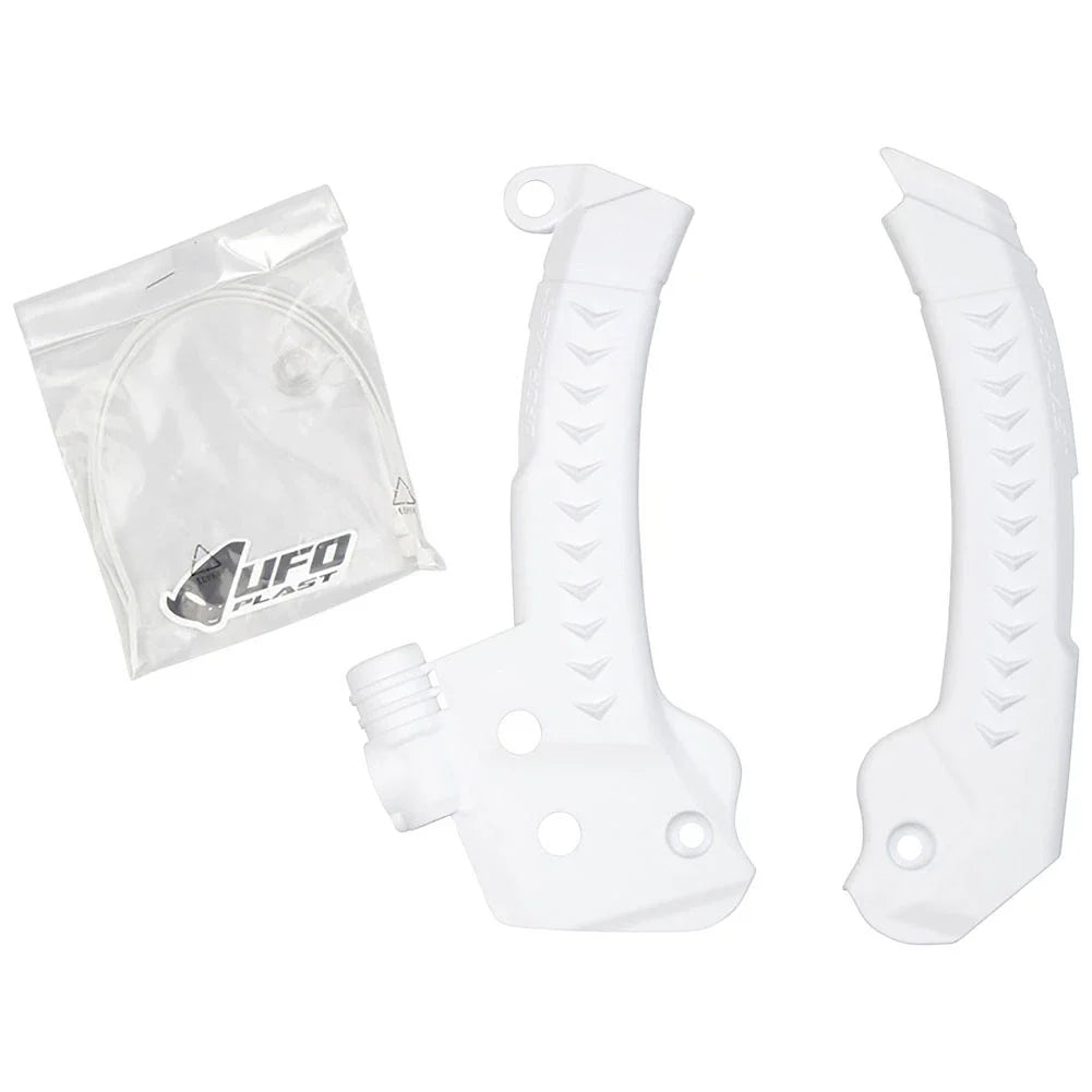 UFO Frame Guards White For Husqvarna TE 150 (Fuel Injected) 2024-2025