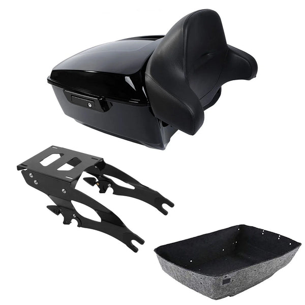 King Tour Trunk Mount Rack Fit For Indian Chieftain 2014-2024 Roadmaster 2015-24