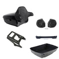 King Trunk Backrest Mount Speakers Light Fit For Harley Road Glide 09-2013